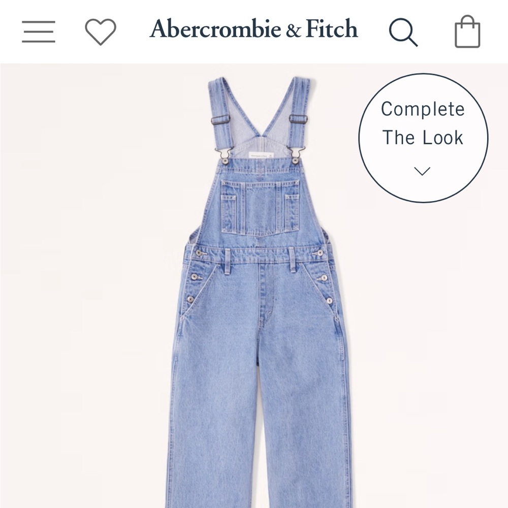 abercrombie women's overalls xs